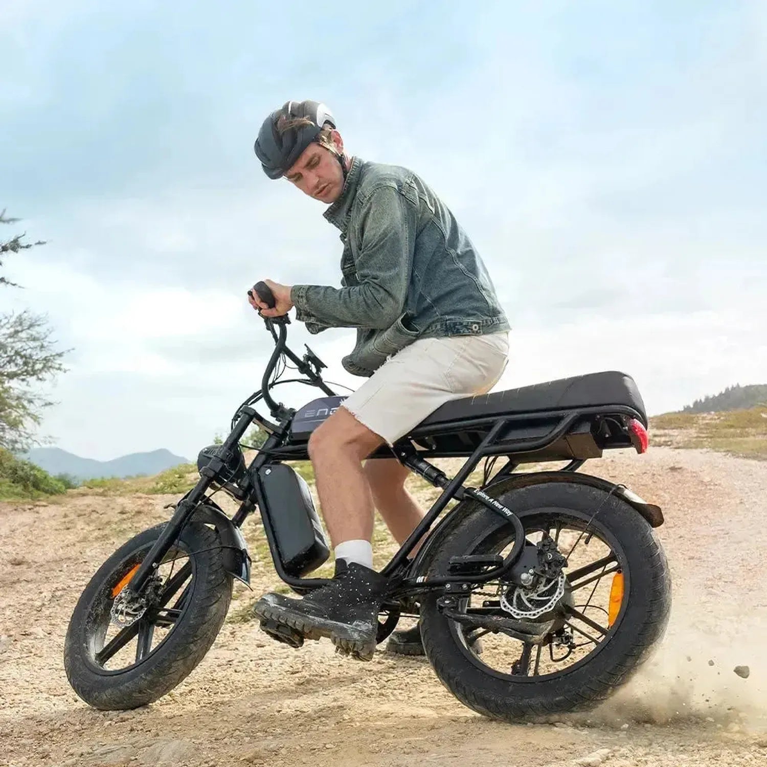 ENGWE M1 Dual Battery Electric Bike Fat Tyre Long Range Cruiser up to 45 Km/h