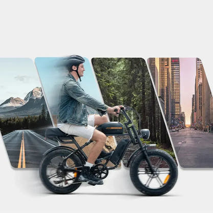 ENGWE M1 Dual Battery Electric Bike Fat Tyre Long Range Cruiser up to 45 Km/h