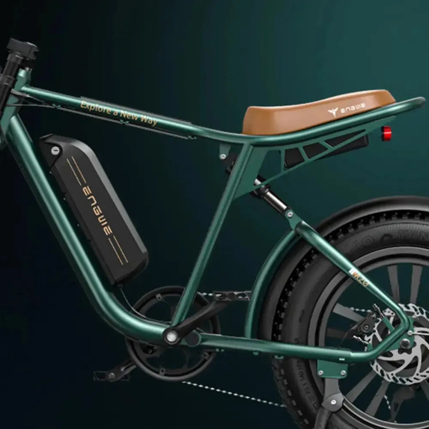 ENGWE M20 Dual Battery Electric Bike Fat Tyre Long Range Cruiser up to 45 Km/h