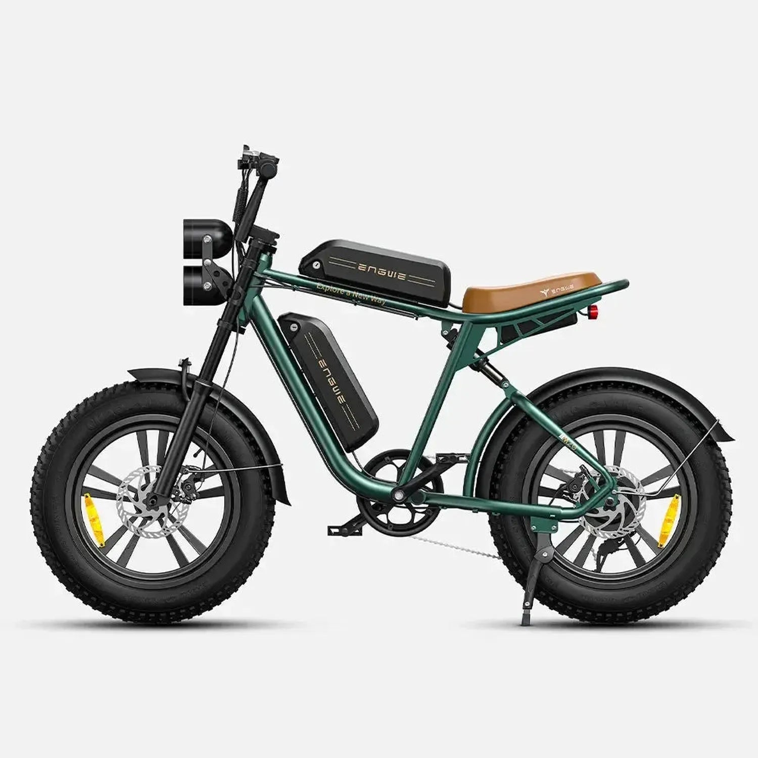 ENGWE M20 Dual Battery Electric Bike Fat Tyre Long Range Cruiser up to 45 Km/h
