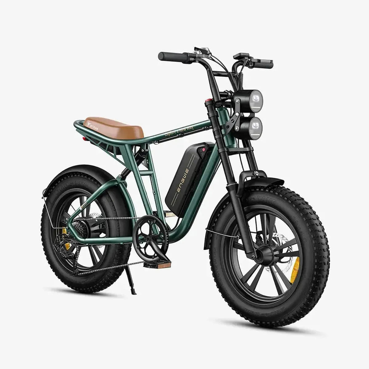ENGWE M20 Electric Bike Fat Tyre Single Battery with Dual Suspension up to 45 Km/h