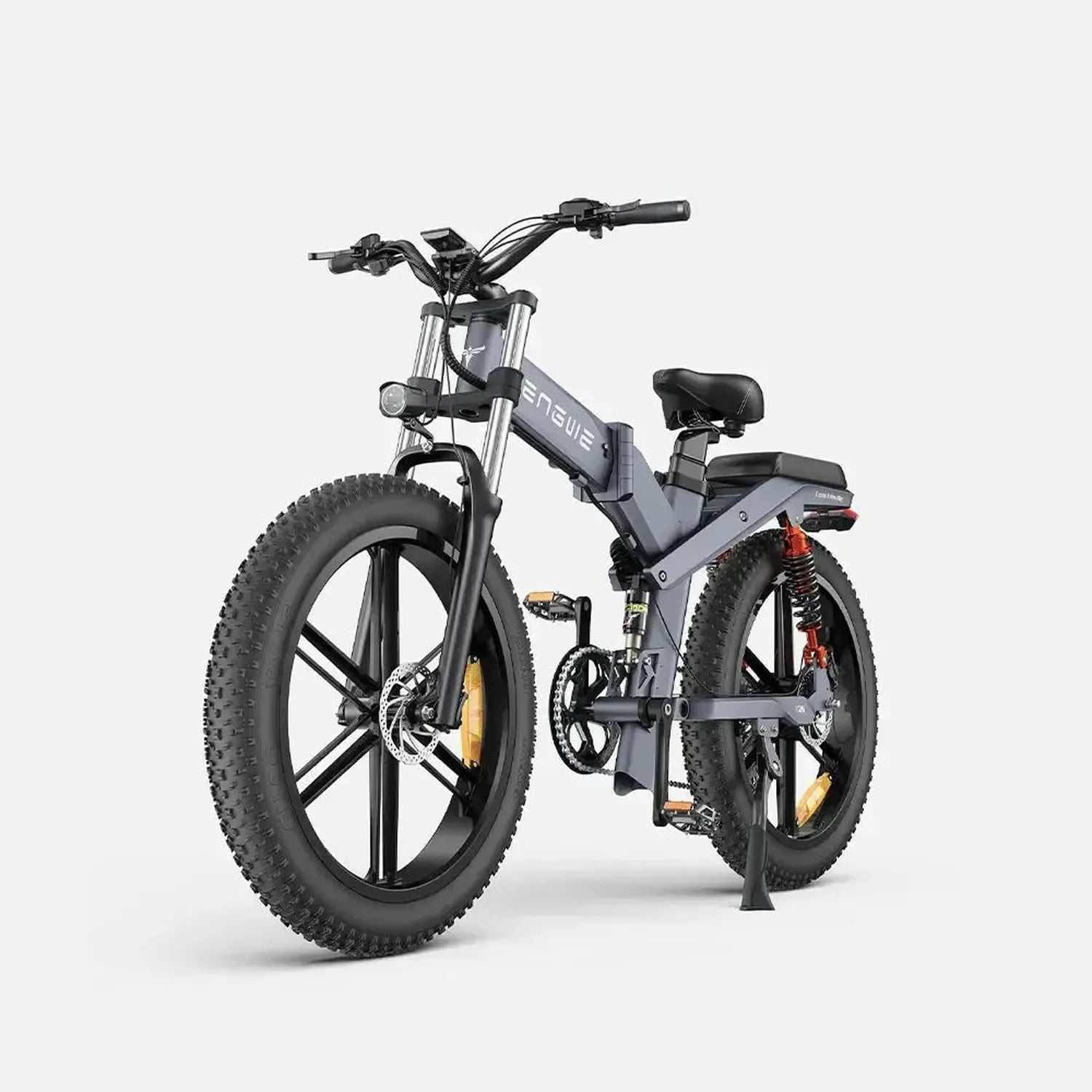 ENGWE X24 Electric Bike Fat Tyre Dual Battery Long Range with Brakes up to 50 Km/h