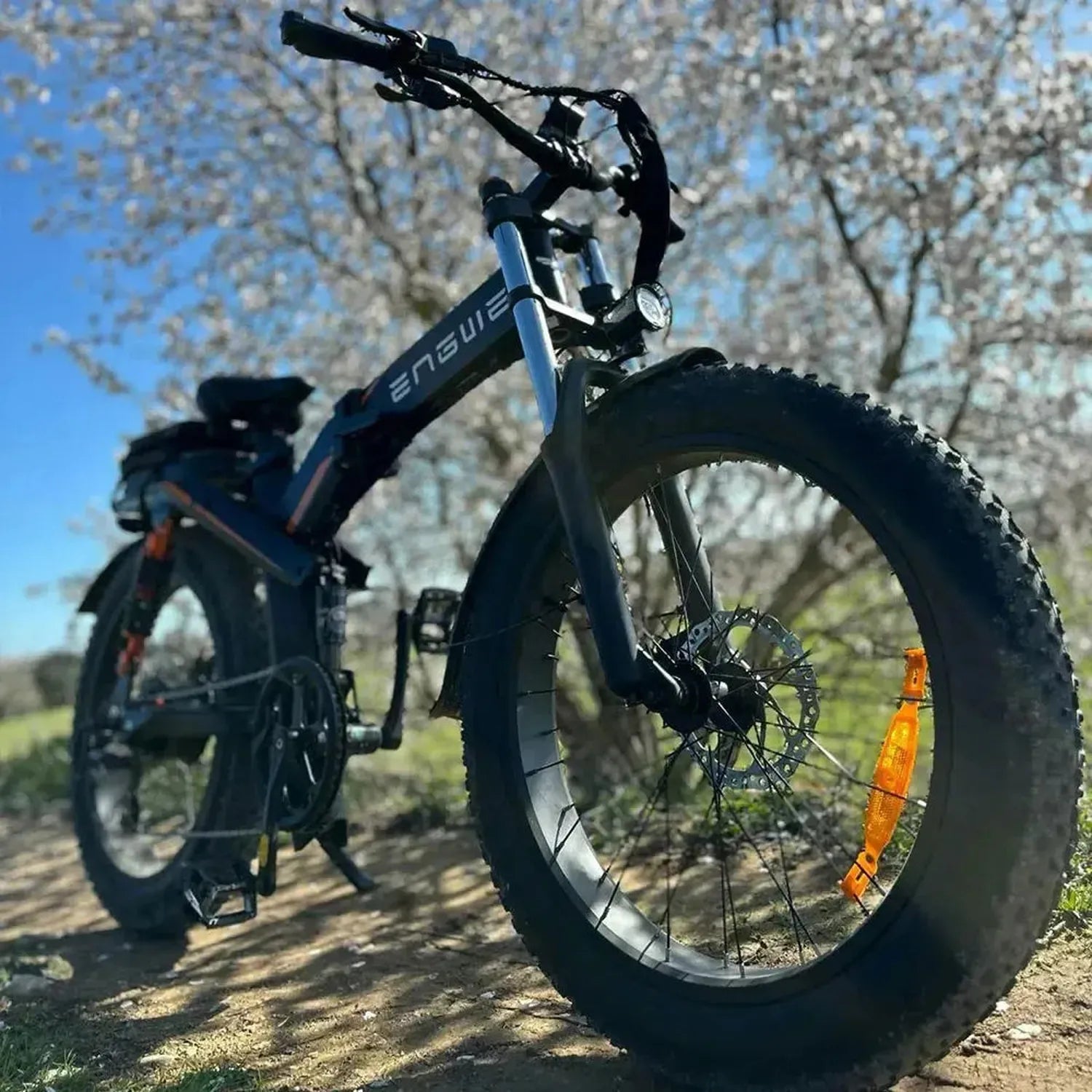 ENGWE X24 Electric Bike Fat Tyre Dual Battery Long Range with Brakes up to 50 Km/h