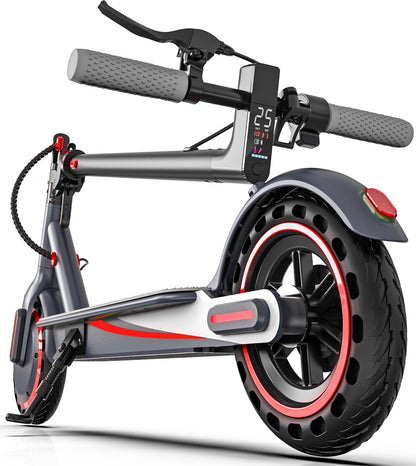 Foldable Electric Scooter 350W – 18.7MPH, App Control, 18 Mile Range