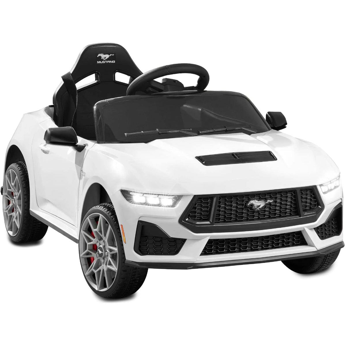 Ford Mustang Kids Ride On Car 12V – Remote Control, Bluetooth & LED Light