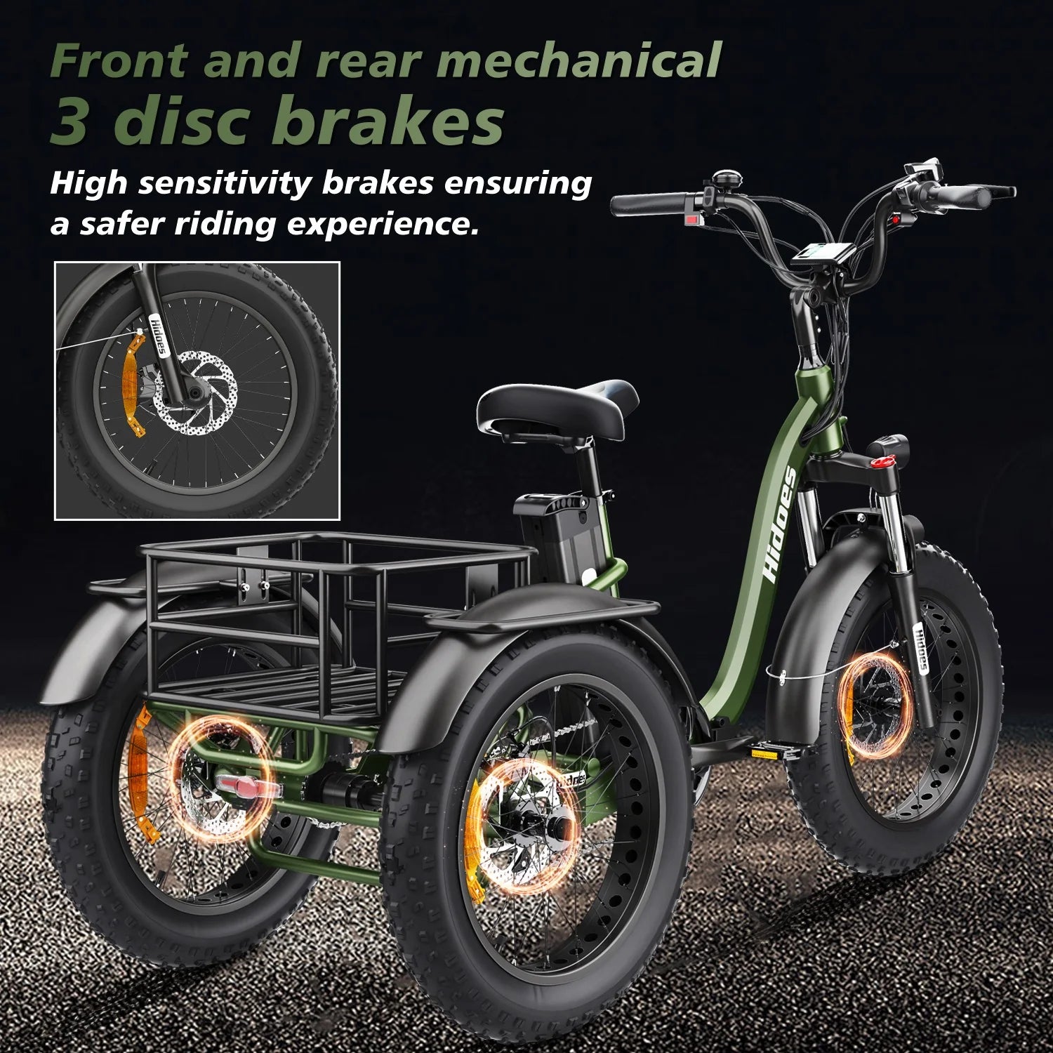 HIDOES ET1 TRICYCLE BIKE