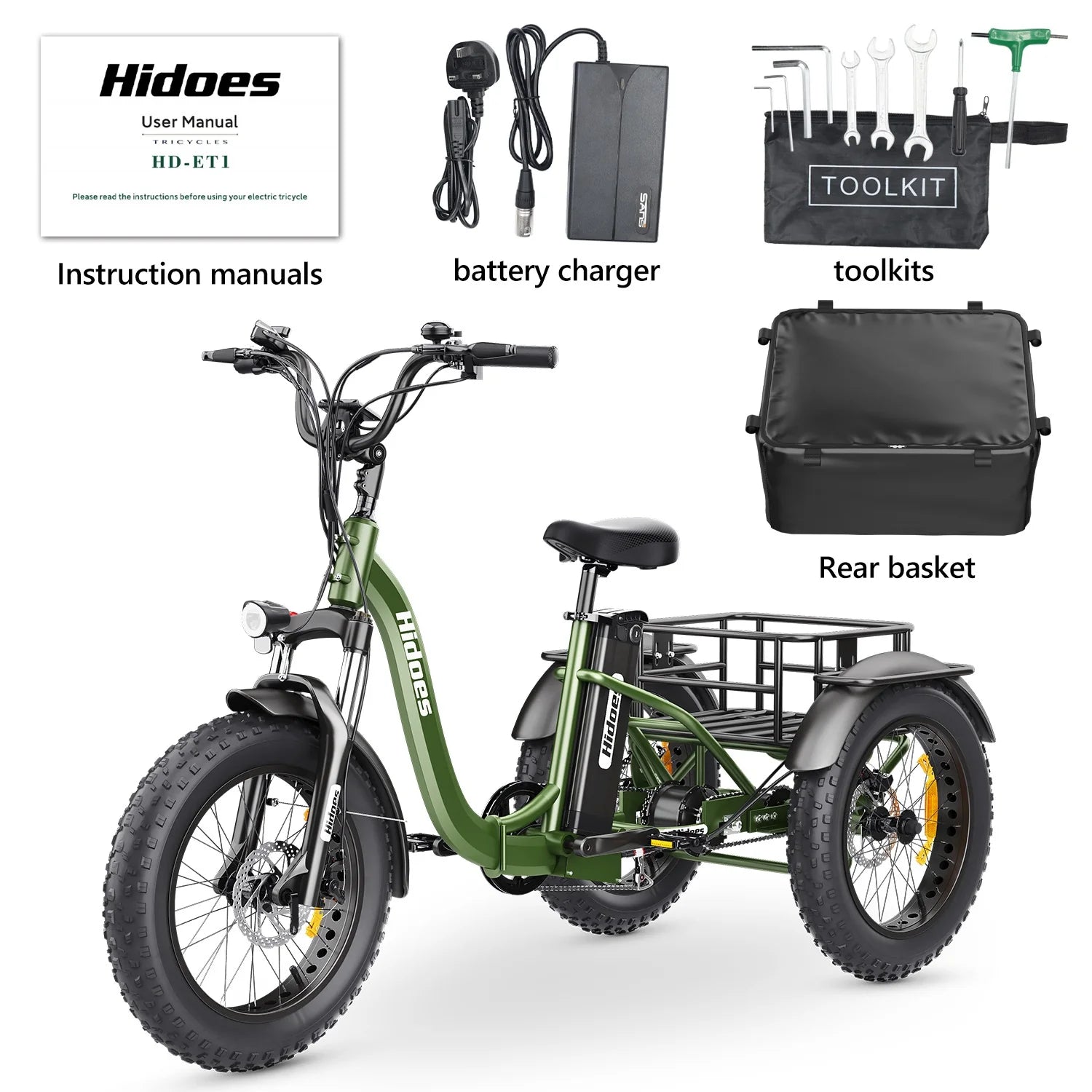 HIDOES ET1 TRICYCLE BIKE