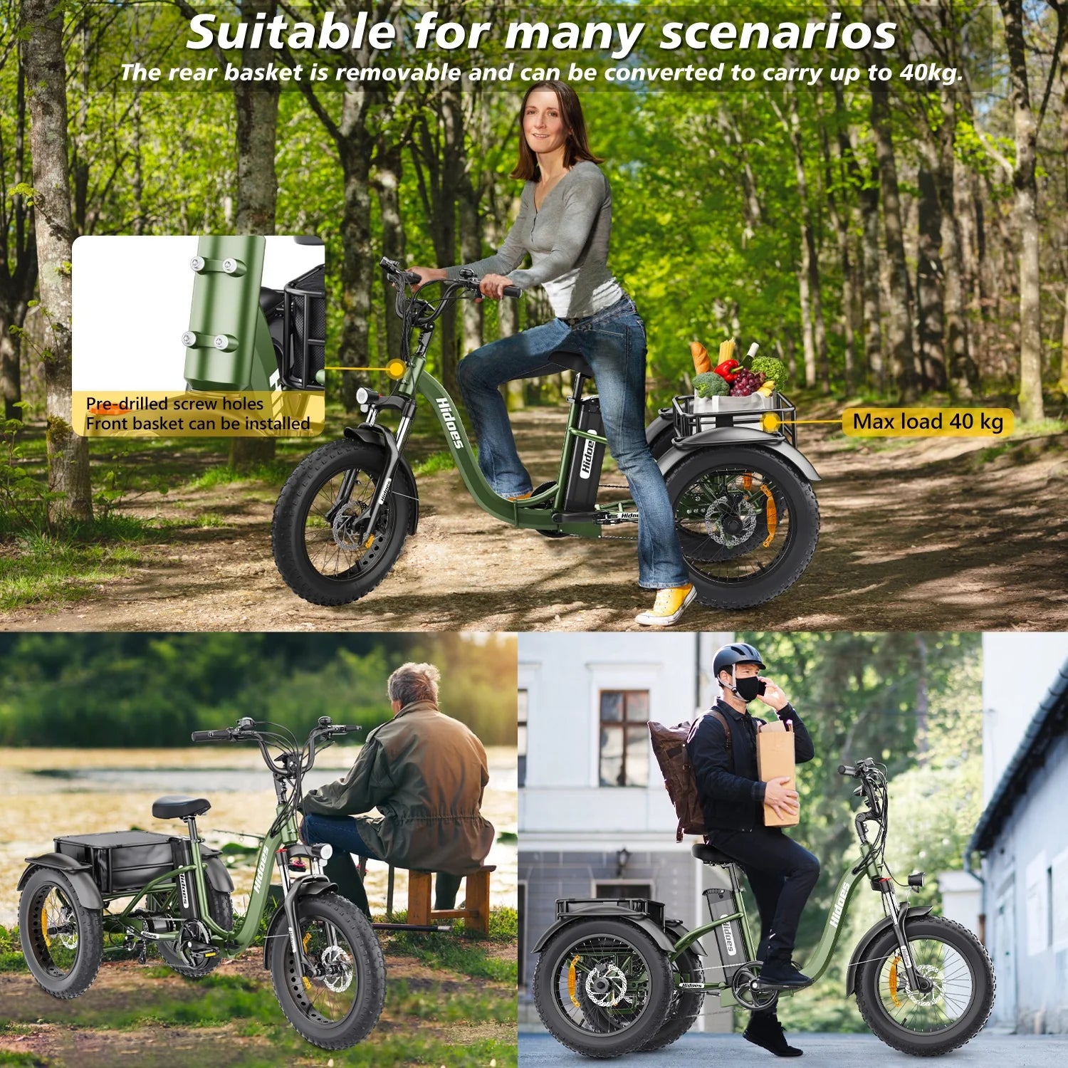 HIDOES ET1 TRICYCLE BIKE