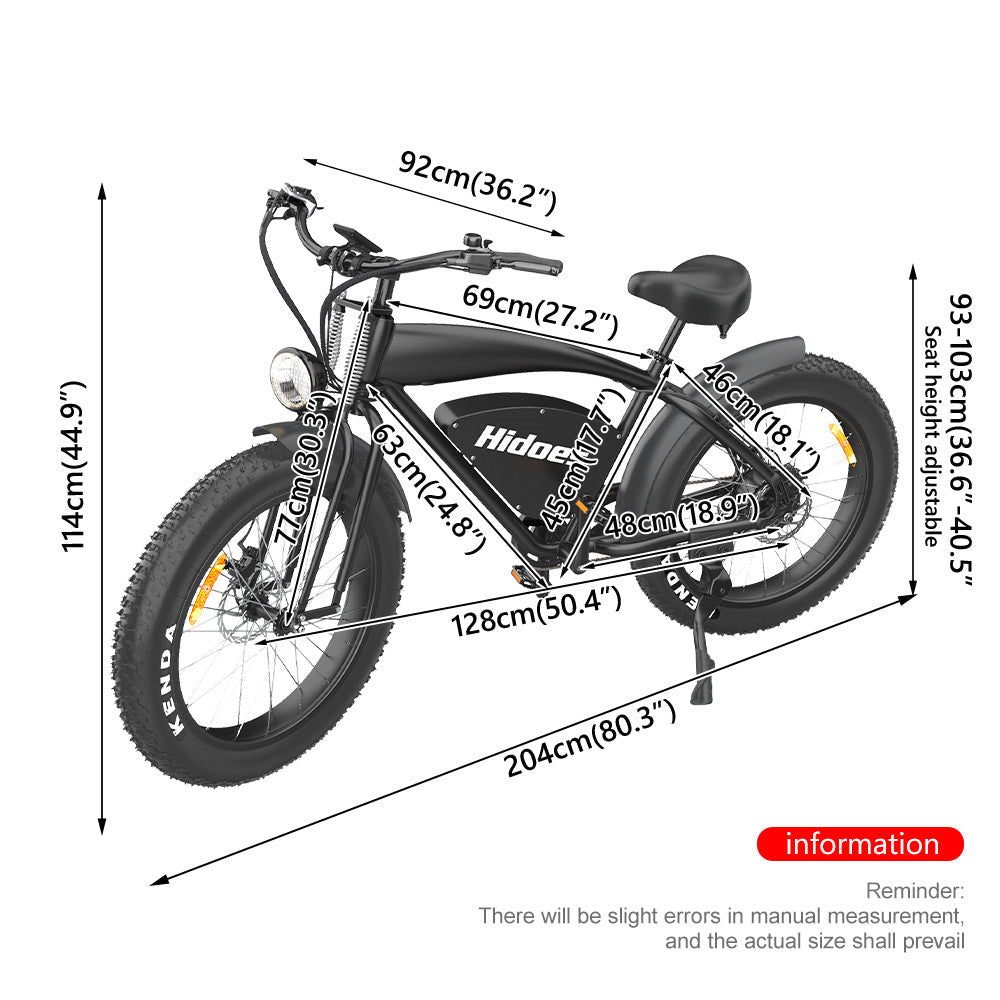 HIDOES B3 ELECTRIC BIKE