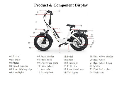 HIDOES BF1 ELECTRIC BIKE