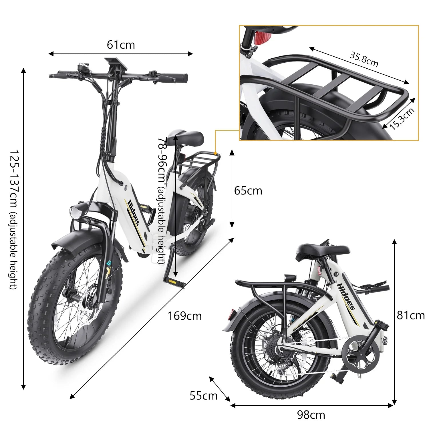 HIDOES BF1 ELECTRIC BIKE