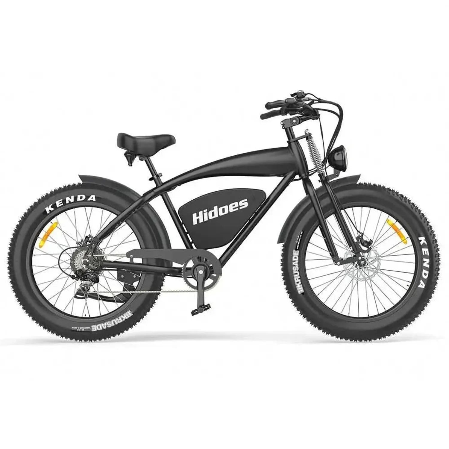 Hidoes B3 Electric Bike Fat Tyre Cruiser Long Range with Suspension up to 60 Km/h