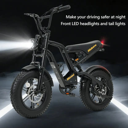 Hidoes B6 Mini Electric Bike for Kids & Teens Fat Tyre Cruiser up to 35 Km/h