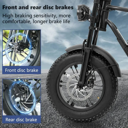 Hidoes B6 Mini Electric Bike for Kids & Teens Fat Tyre Cruiser up to 35 Km/h