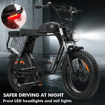 HIDOES B9 fat tyre electric bike – product image 14