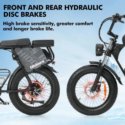 HIDOES B9 fat tyre electric bike – product image 15