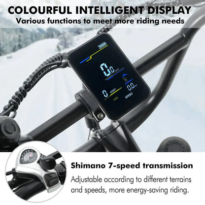 HIDOES B9 fat tyre electric bike – product image 16