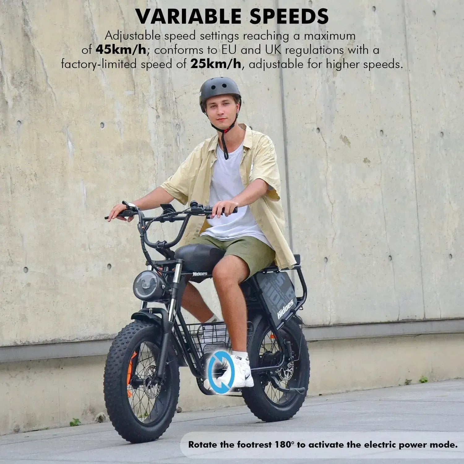 Hidoes B9 Fat Tire Electric Bike