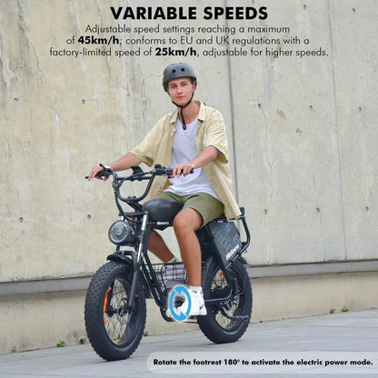 Hidoes B9 Fat Tire Electric Bike