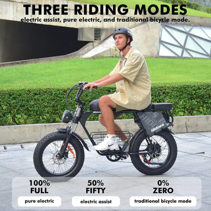 HIDOES B9 fat tyre electric bike – product image 18