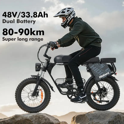 HIDOES B9 fat tyre electric bike – product image 9