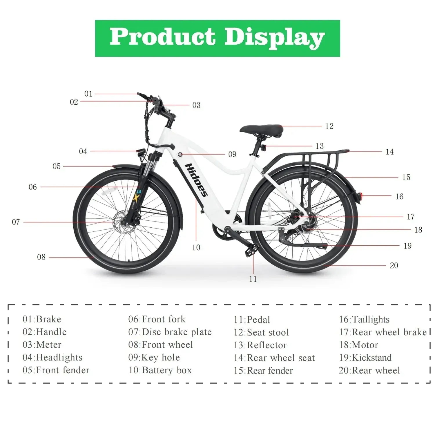 Hidoes BN1 Electric Bike