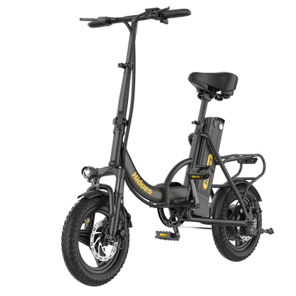 Hidoes C5 Electric Bike Compact Long Range Urban Commuter with 14 Inch Tyres up to 45 Km/h