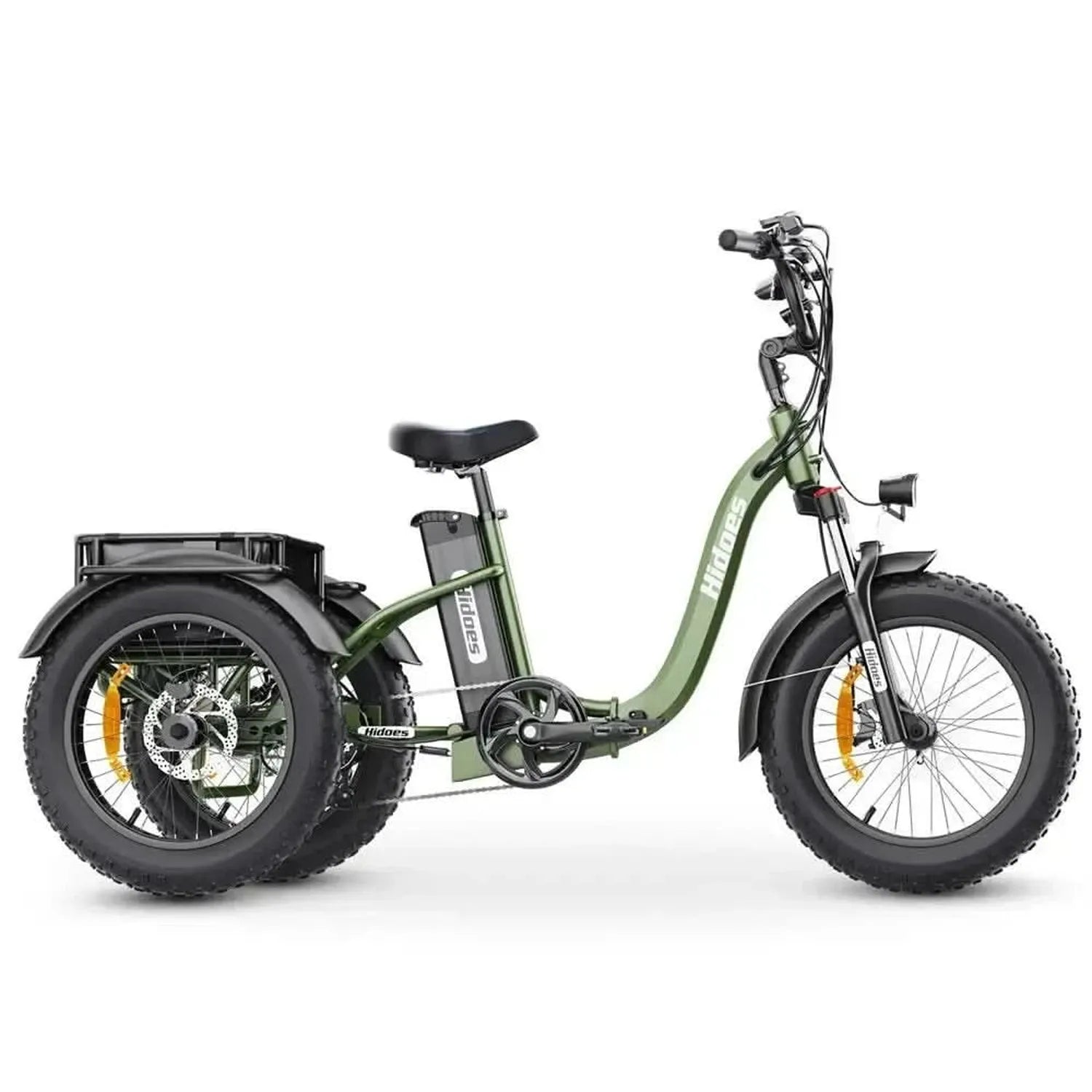 Hidoes ET1 Electric Trike Fat Tyre Long Range with Cargo Rack up to 40 Km/h