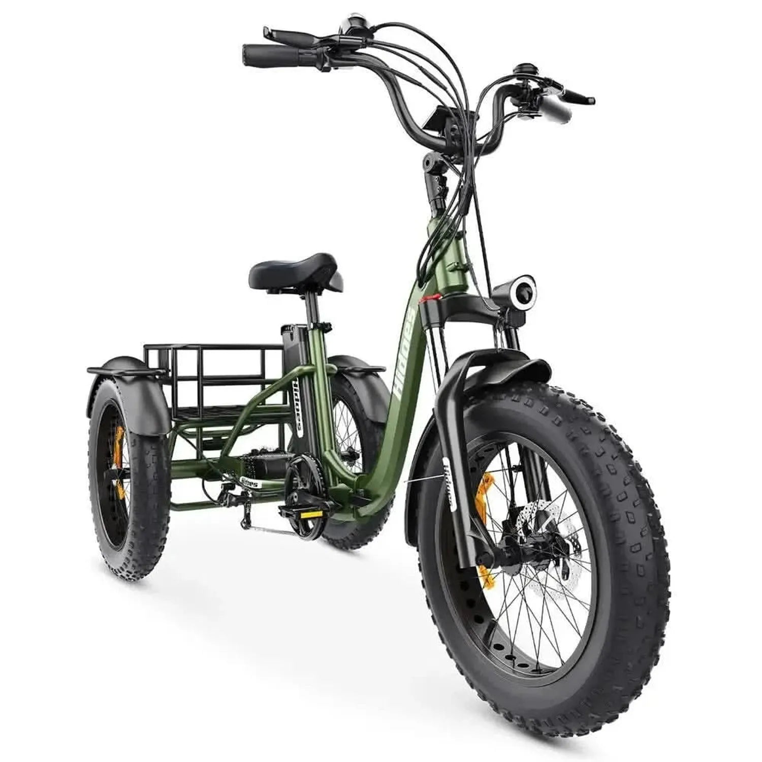 Hidoes ET1 Electric Trike Fat Tyre Long Range with Cargo Rack up to 40 Km/h