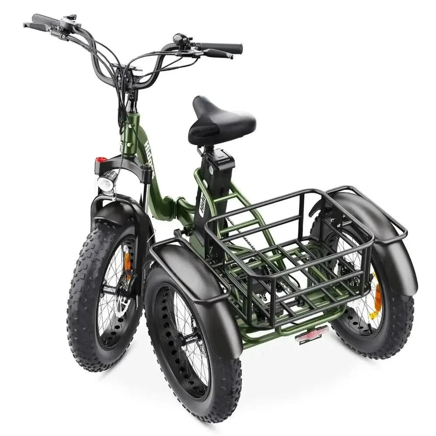 Hidoes ET1 Electric Trike Fat Tyre Long Range with Cargo Rack up to 40 Km/h