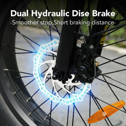 Hidoes F3 Electric Bike Fat Tyre Commuter with Removable Battery up to 45 Km/h