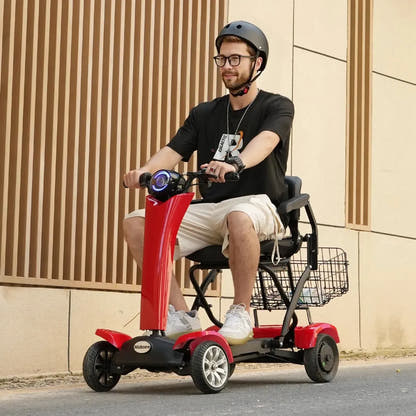 Hidoes P1 Foldable Electric Scooter with Seat and Removable Battery up to up to 20 Km/h