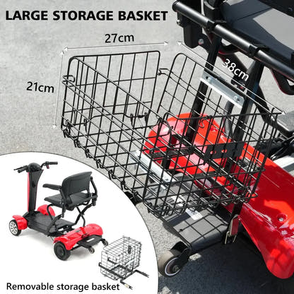 Hidoes P1 Foldable Electric Scooter with Seat and Removable Battery up to up to 20 Km/h