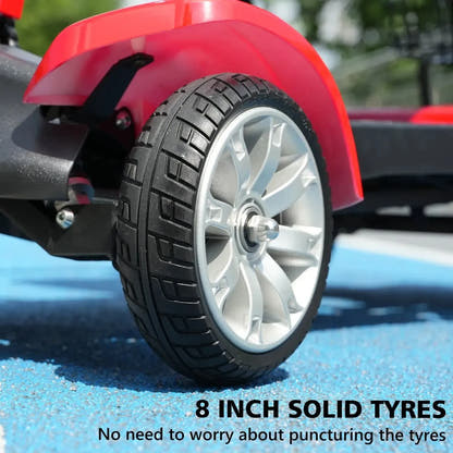 Hidoes P1 Foldable Electric Scooter with Seat and Removable Battery up to up to 20 Km/h