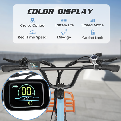 Hidoes C6 Folding Electric Bike – 250 W Rear Hub Motor, 36 V 13 Ah Battery, 20″×3.0″ Fat Tires, 18.6 mph (30 km/h) Top Speed, 18.6–21.7 mi (30–35 km) Range, 7-Speed Shimano Gears, Full Suspension Frame - 2025 Edition – Current Market Release