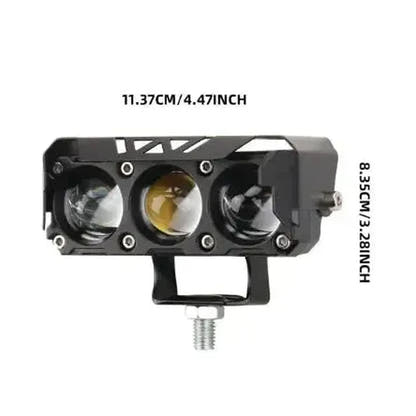 High Power LED Spotlight for Electric Bikes and Scooters 6000 Lumens