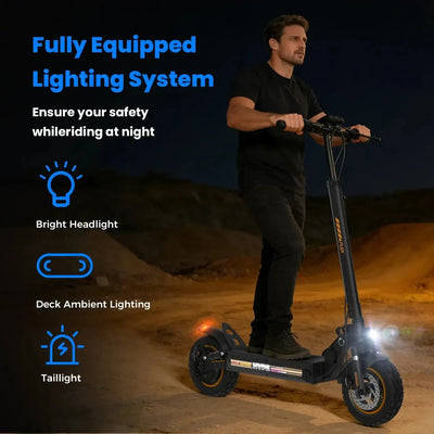 iScooter W9Air Electric Scooter Foldable Waterproof for Adults up to 45 Km/h