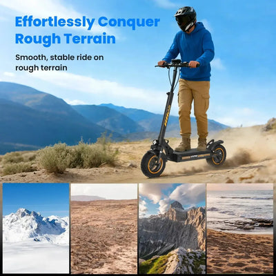 iScooter W9Air Electric Scooter Foldable Waterproof for Adults up to 45 Km/h