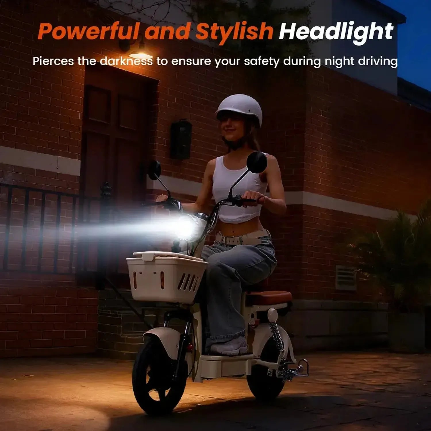 iScooter Y16 Electric Scooter Long Range Seated for Adults up to 45 Km/h