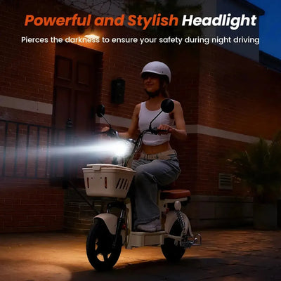 iScooter Y16 Electric Scooter Long Range Seated for Adults up to 45 Km/h