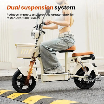 iScooter Y16 Electric Scooter Long Range Seated for Adults up to 45 Km/h