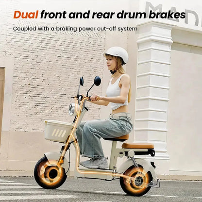 iScooter Y16 Electric Scooter Long Range Seated for Adults up to 45 Km/h
