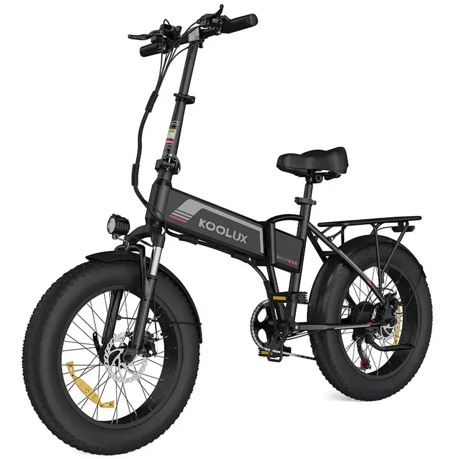 Koolux BK10S Foldable Electric Bike Fat Tyre Long Range with Suspension up to 50 Km/h
