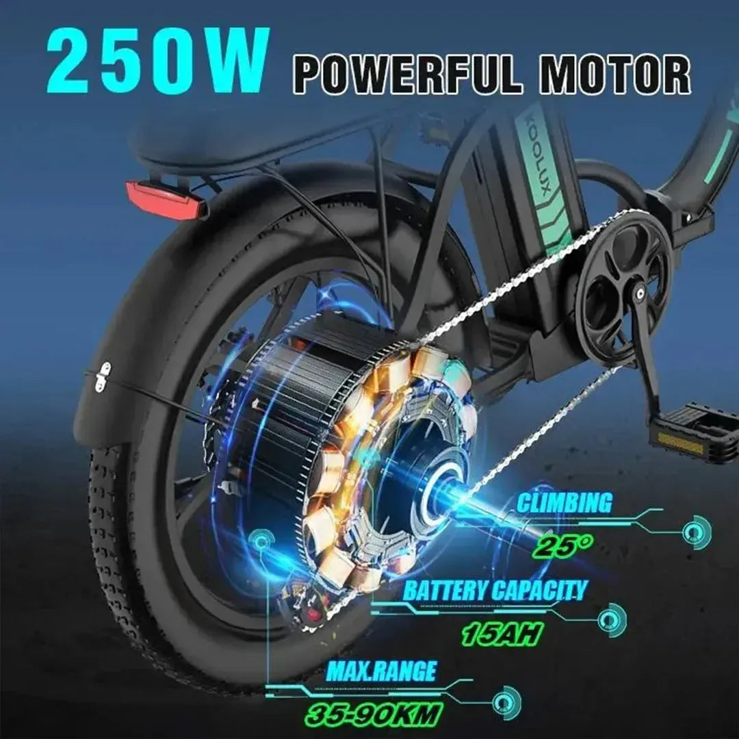KOOLUX BK6 Foldable Electric Bike