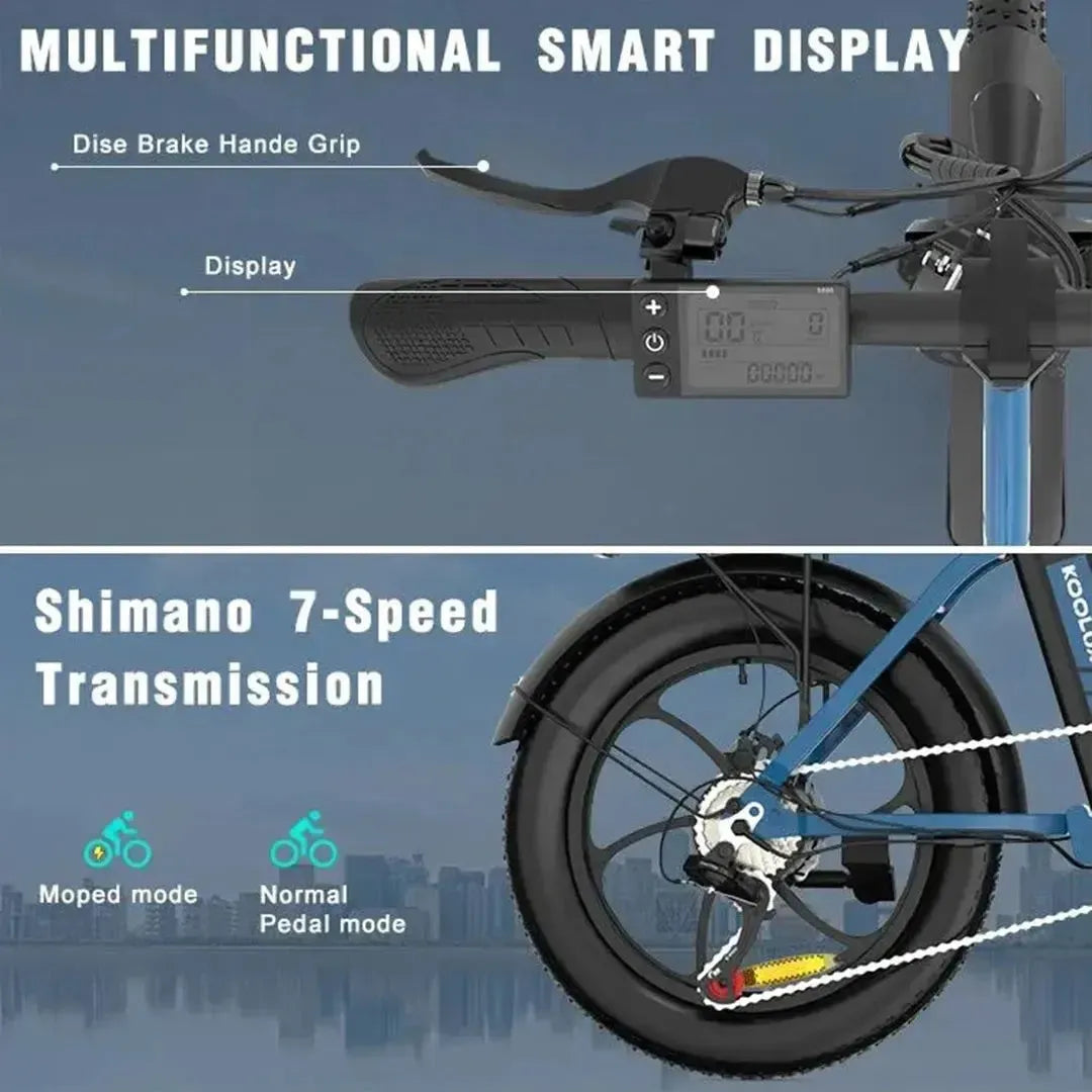 KOOLUX BK6 Foldable Electric Bike