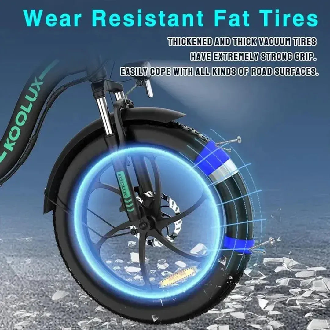 KOOLUX BK6 Foldable Electric Bike