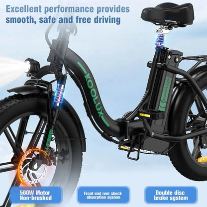 KOOLUX BK6S Foldable Electric Bike