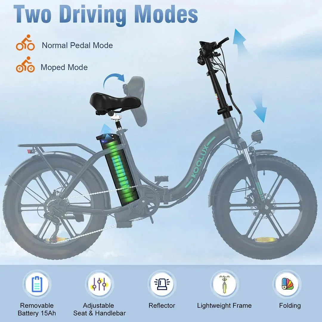 KOOLUX BK6S Foldable Electric Bike