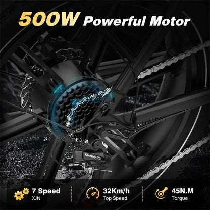 KOOLUX BK6S Foldable Electric Bike