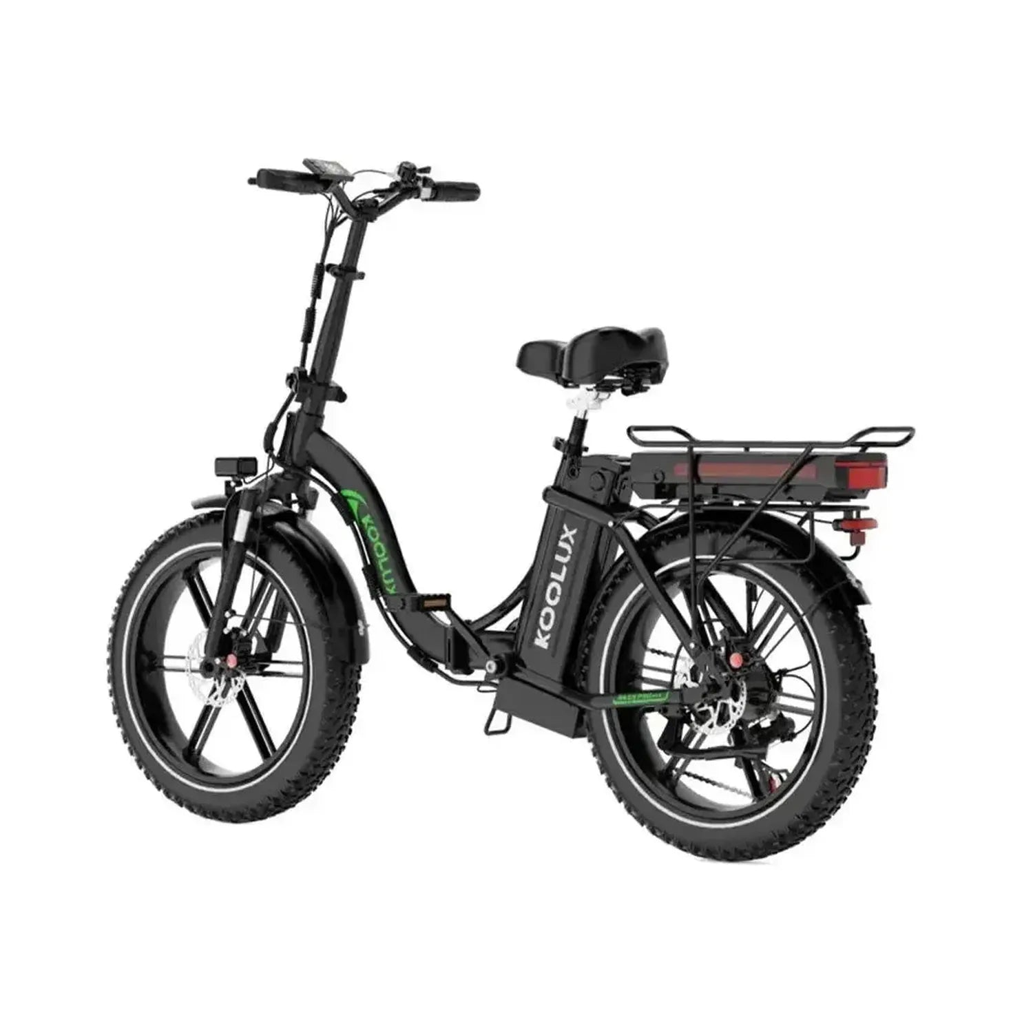 Koolux BK6S PRO Foldable Electric Bike Fat Tyre Dual Battery Long Range up to 45 Km/h